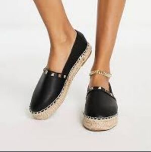 The shoes box LEATHER‎ espadrille